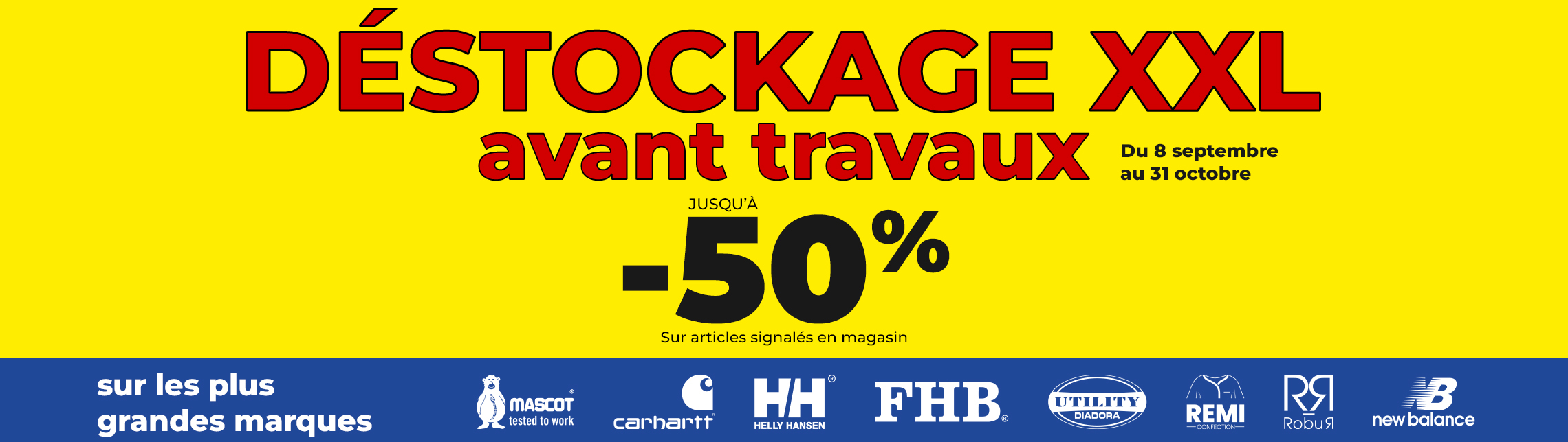 Vêtements de travail Bleu Blanc Gros