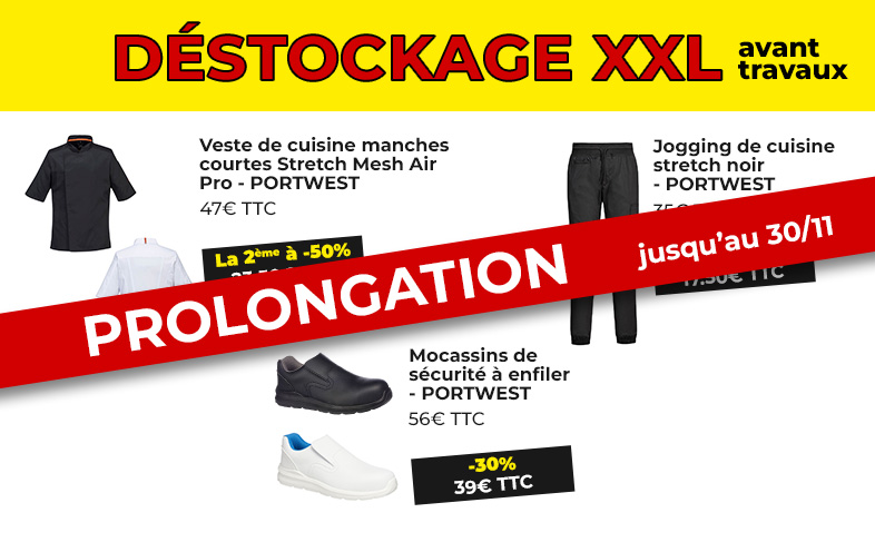 Vêtements de travail Bleu Blanc Gros - Slide 2